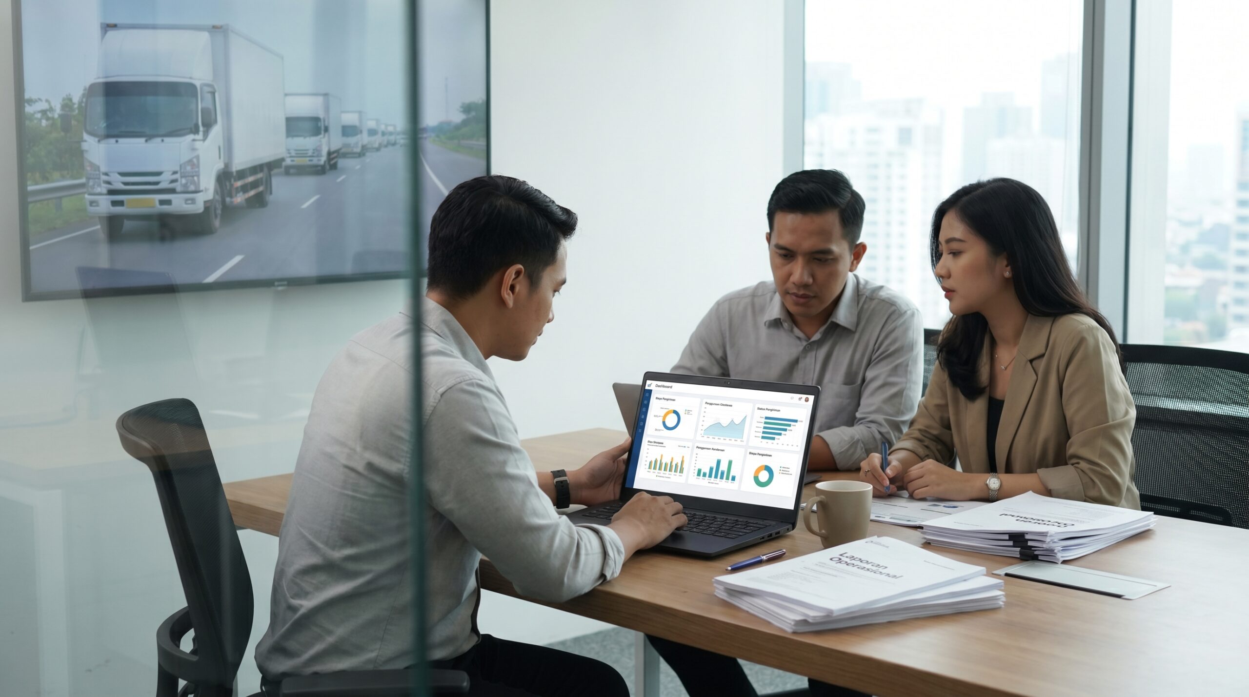 Mengontrol biaya logistik perusahaan dengan Transport Management System