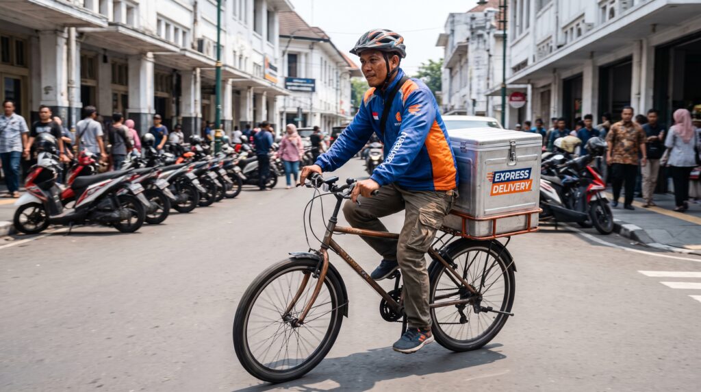 kendaraan last-mile delivery
