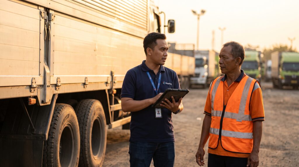 pembatasan truk nataru